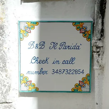 Il Parida Bed and breakfast 3*